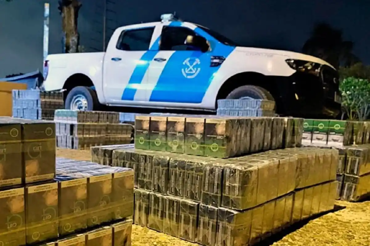 Megaoperativo contra el contrabando: Nueve detenidos y dos prófugos
