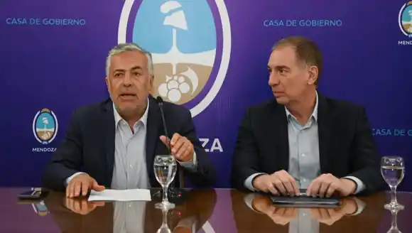 Cornejo le dejó un reclamo público a Santilli por dos rutas nacionales: qué respondió el ministro del Interior