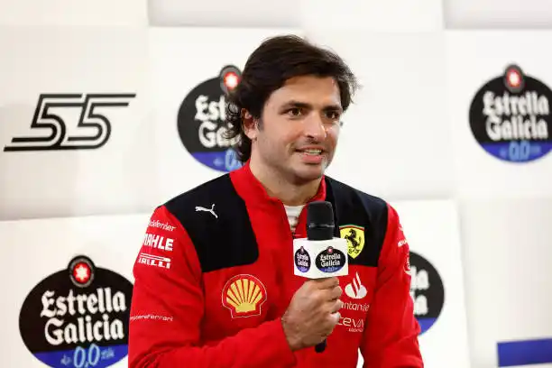 Sainz se siente cómodo en la escudería italiana.