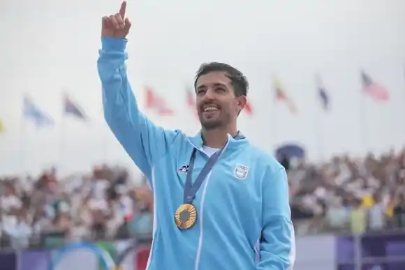 Maligno Torres hizo historia: medalla dorada para Argentina en los Juegos Olímpicos 2024 con el BMX freestyle