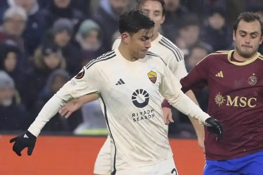 Buena noticia para la selección: Dybala volvió a jugar en Roma tras su lesión