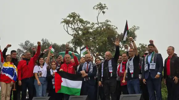 «SOMOS SOLDADOS de la causa PALESTINA»: oficialistas conmemoran un año del conflicto entre Israel y Hamás