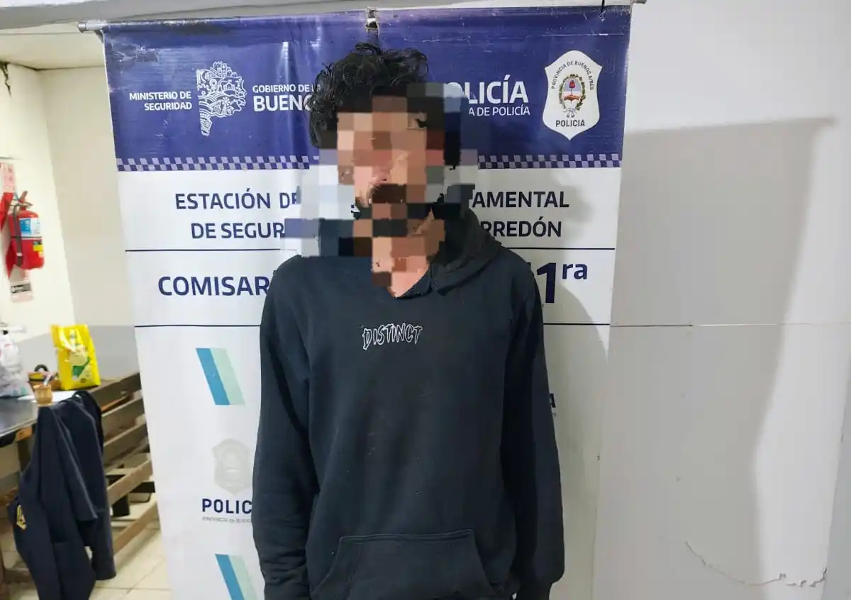El individuo tenía un pedido de captura activa solicitado por el Juzgado de Ejecución Penal N°1.