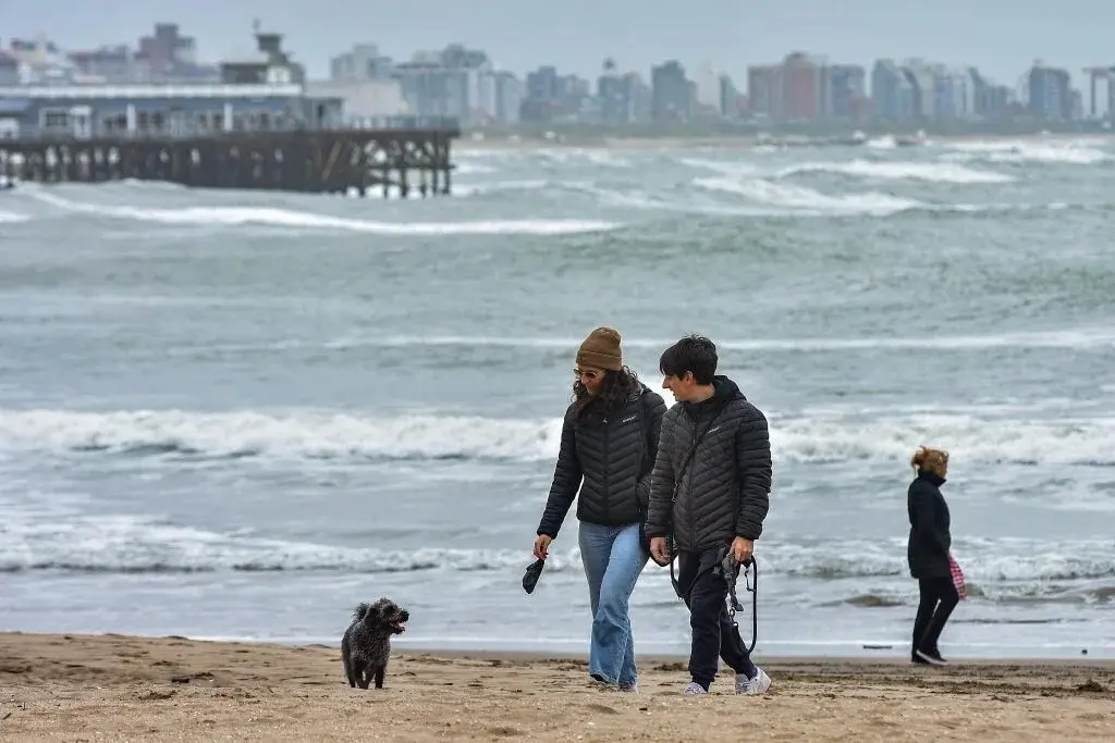 Las condiciones meteorológicas influyeron tanto en Mar del Plata como en otros destinos de la Costa Atlántica.