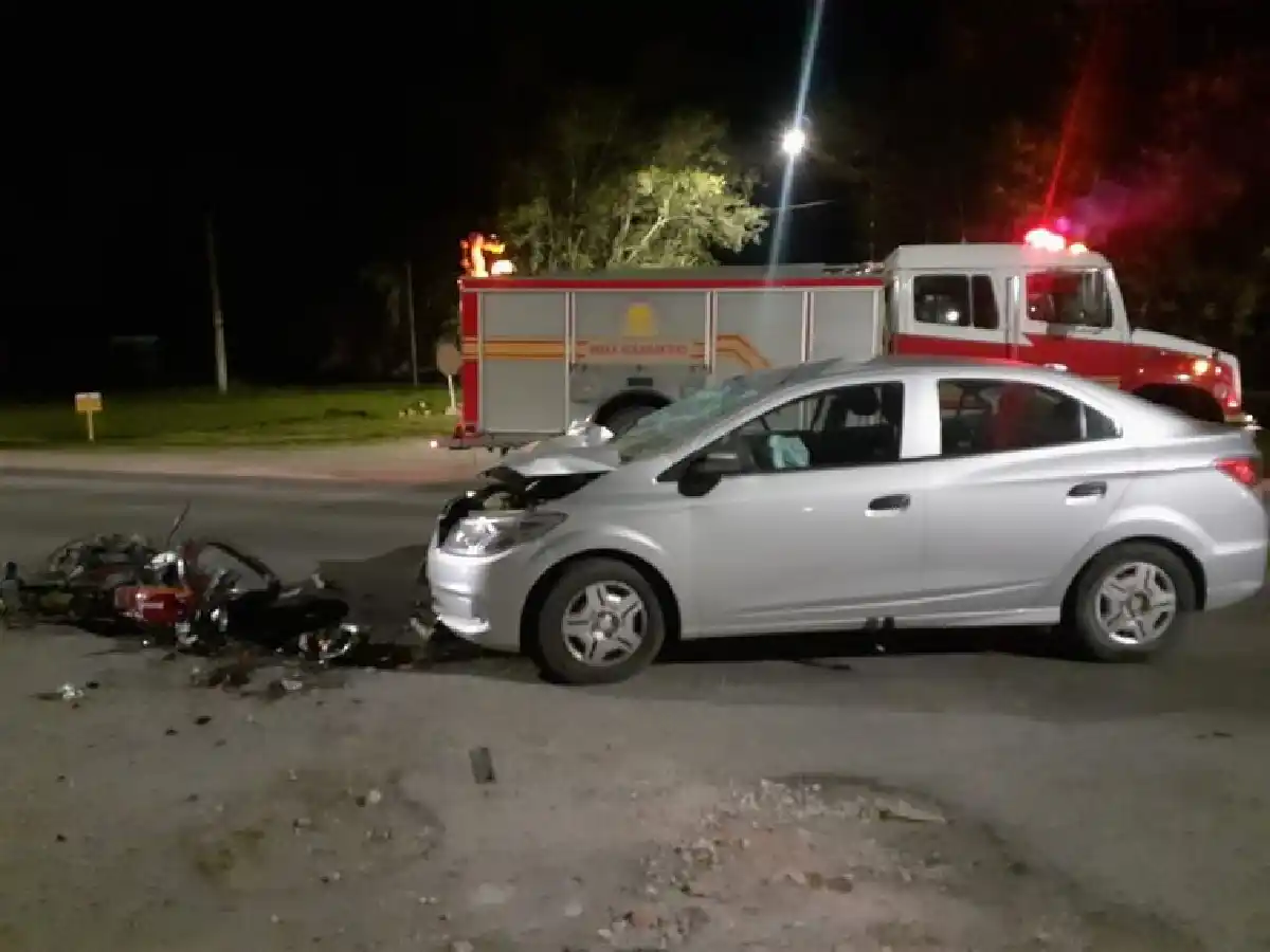 Murió una mujer tras choque contra un auto en Río Cuarto