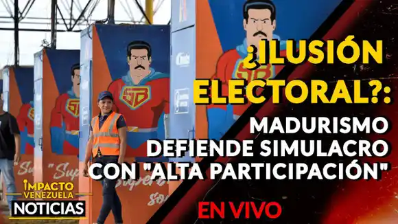 ¿ILUSIÓN ELECTORAL?: madurismo defiende simulacro con “alta participación” – VIDEO