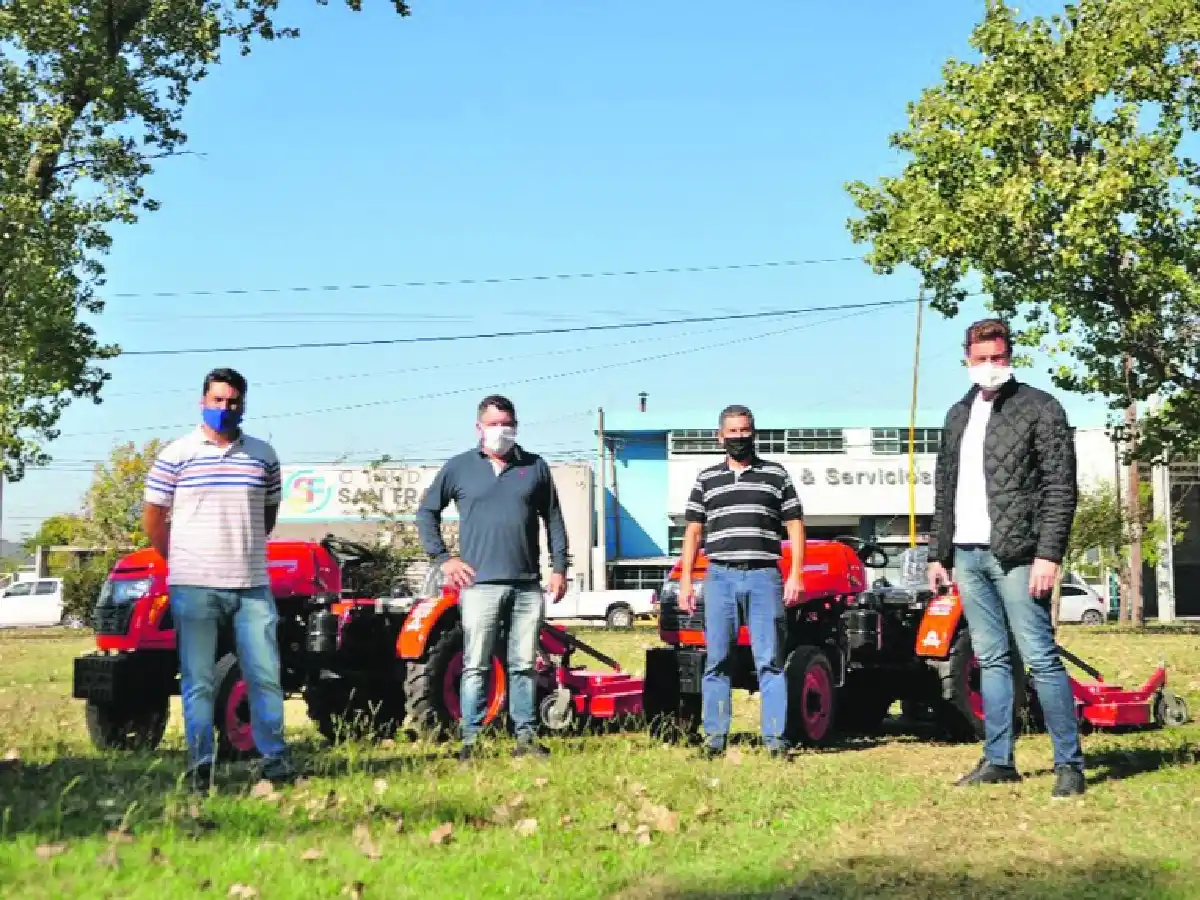 Dos nuevas desmalezadoras para  el mantenimiento de la ciudad