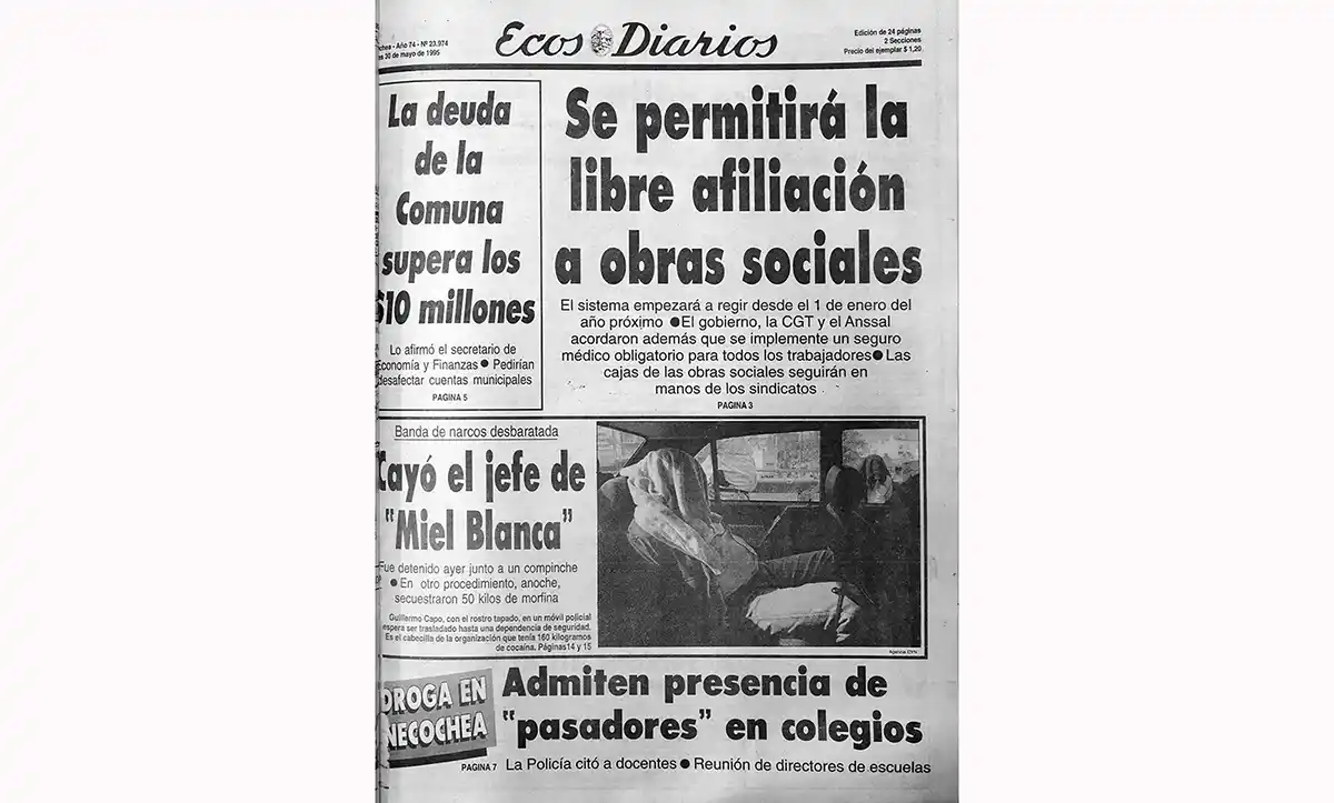 Martes 30 de mayo de 1995