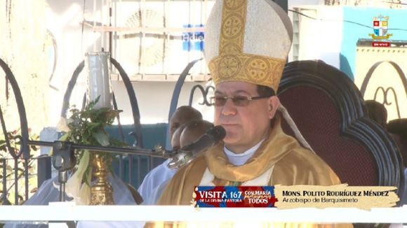 ¡PROCESIÓN de la DIVINA PASTORA! «REAVIVAR la ESPERANZA y no dejarse PARALIZAR por el MIEDO»: pide el arzobispo de Barquisimeto