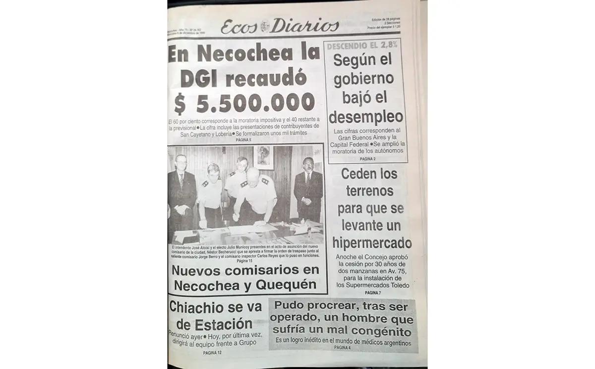 Miércoles 6 de noviembre de 1995