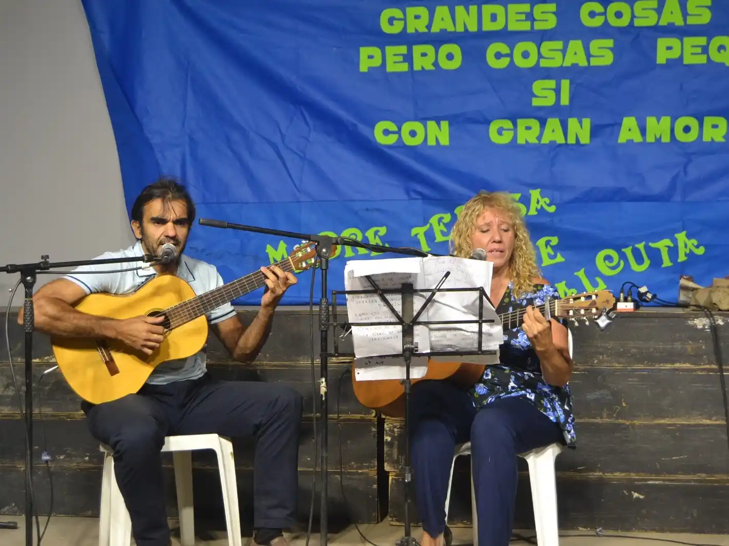 Walter Hereñú y Claudia Machado.