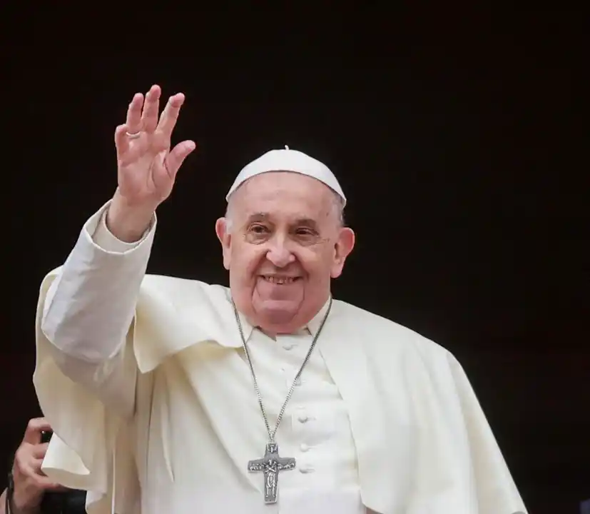 El papa tiene 88 años