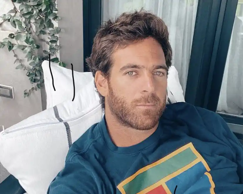 Del Potro cumple con la cuarentena luego de volver de Miami  