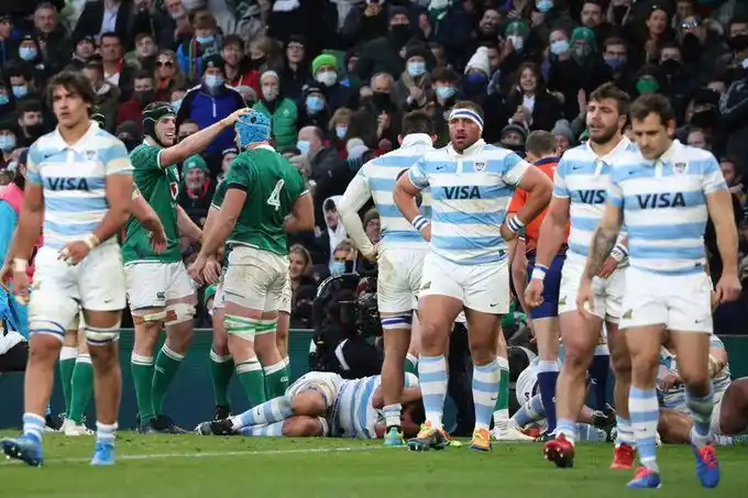 Paliza histórica: Los Pumas perdieron frente a Irlanda