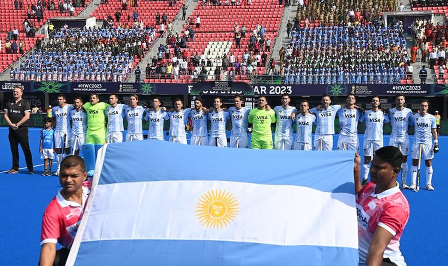 Ante Australia, emotivo empate de Los Leones