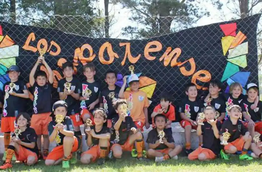 “Los Chapatenses”, fútbol y valores para los más chicos