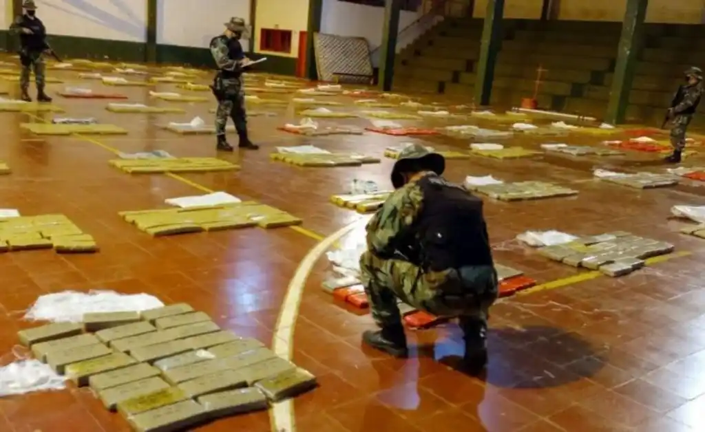 Decomisan 2,5 toneladas de marihuana en Misiones