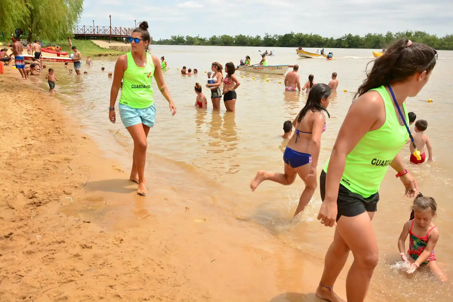 Valle María retoma su ritmo habitual, recibiendo a vecinos y turistas