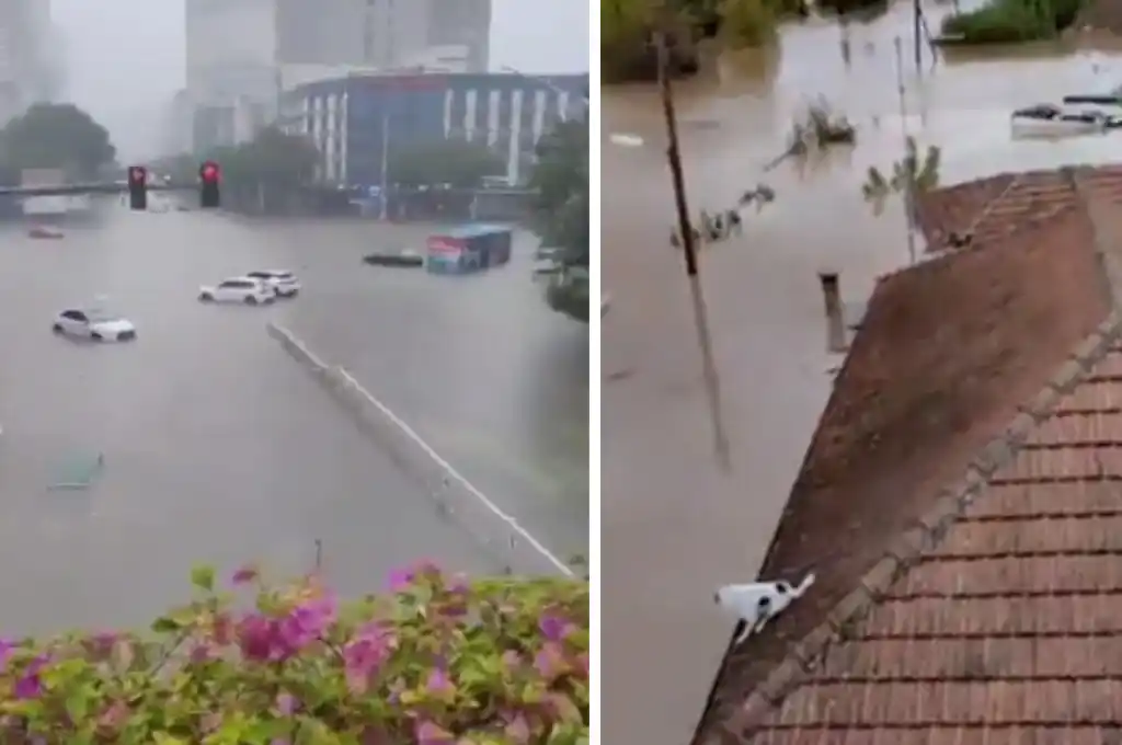 Inundaciones en Grecia