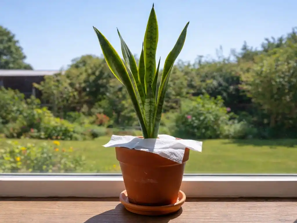 Poner papel higiénico en la lengua de suegra: por qué lo recomiendan y para qué sirve