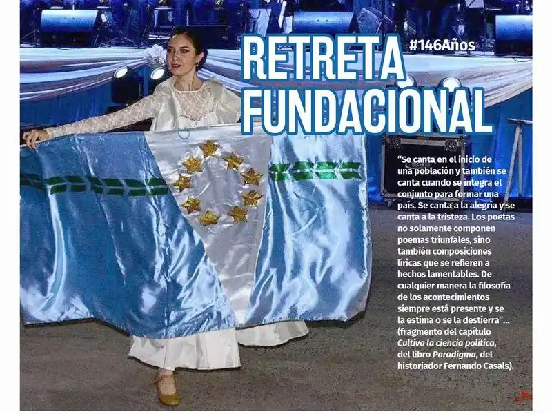 Retreta Fundacional: Historias de Sueños, obra 
inédita en la tradicional serenata fundacional