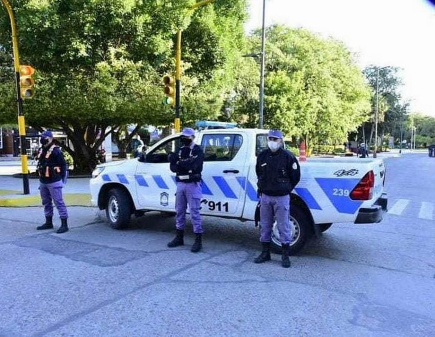 Comerciante protagonizó incidentes en inmediaciones al mástil municipal