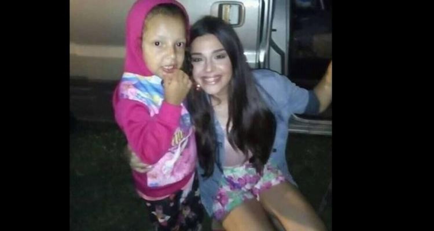 Yazmín, la niña sampedrina con Síndrome de Sotos, conoció a su ídola