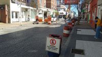 Infraestructura vial: el Municipio mejora el adoquinado de la zona centro