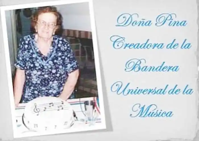 Creadora de la Bandera Universal de la Música. Hoy cumpliría sus 107 años