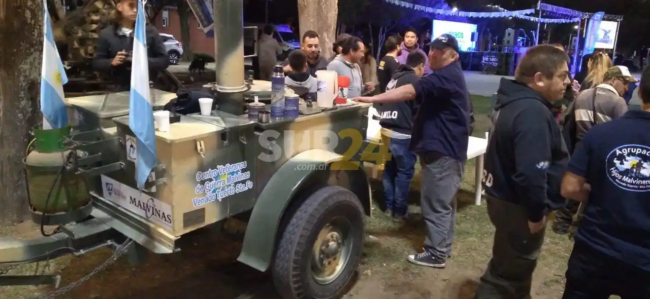 Venado Tuerto acompañó a sus Veteranos de Guerra en la tradicional vigilia