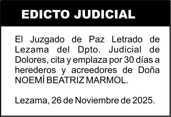 MARMOL, NOEMÍ BEATRIZ S/SUCESION AB-INTESTATO