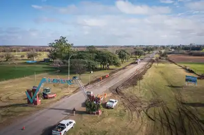 Avanza la rehabilitación de la Ruta Provincial Nº 32 en el departamento Paraná