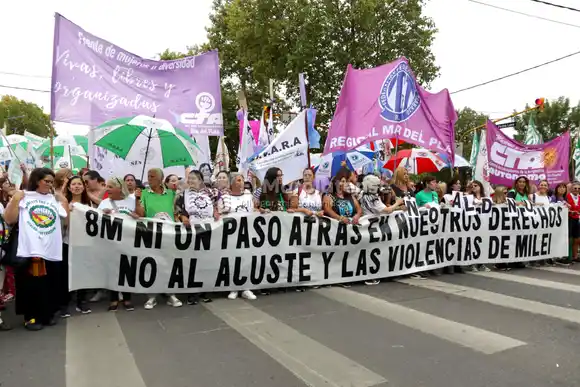 Día de la Mujer y movilizaciones "en contra de las políticas de Javier Milei"