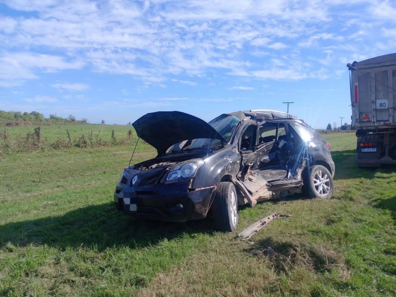 Violento accidente