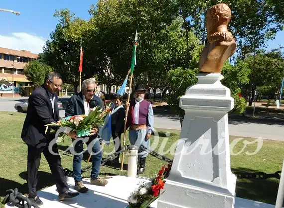 Homenajearon al almirante Brown en el 162ª aniversario de su muerte