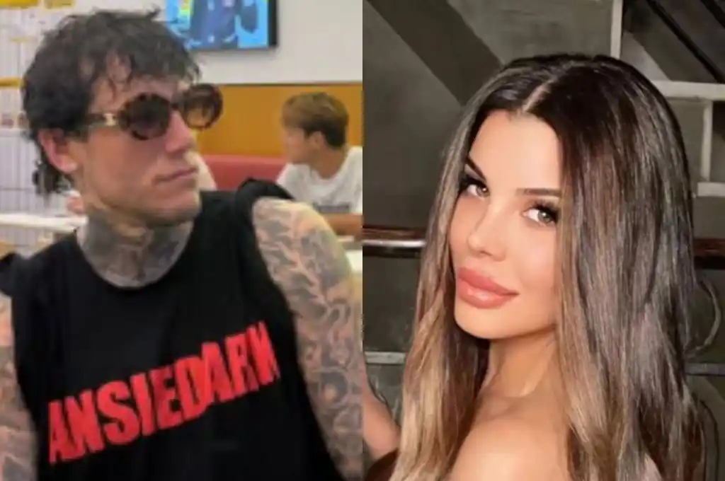 Alex y Charlote Caniggia