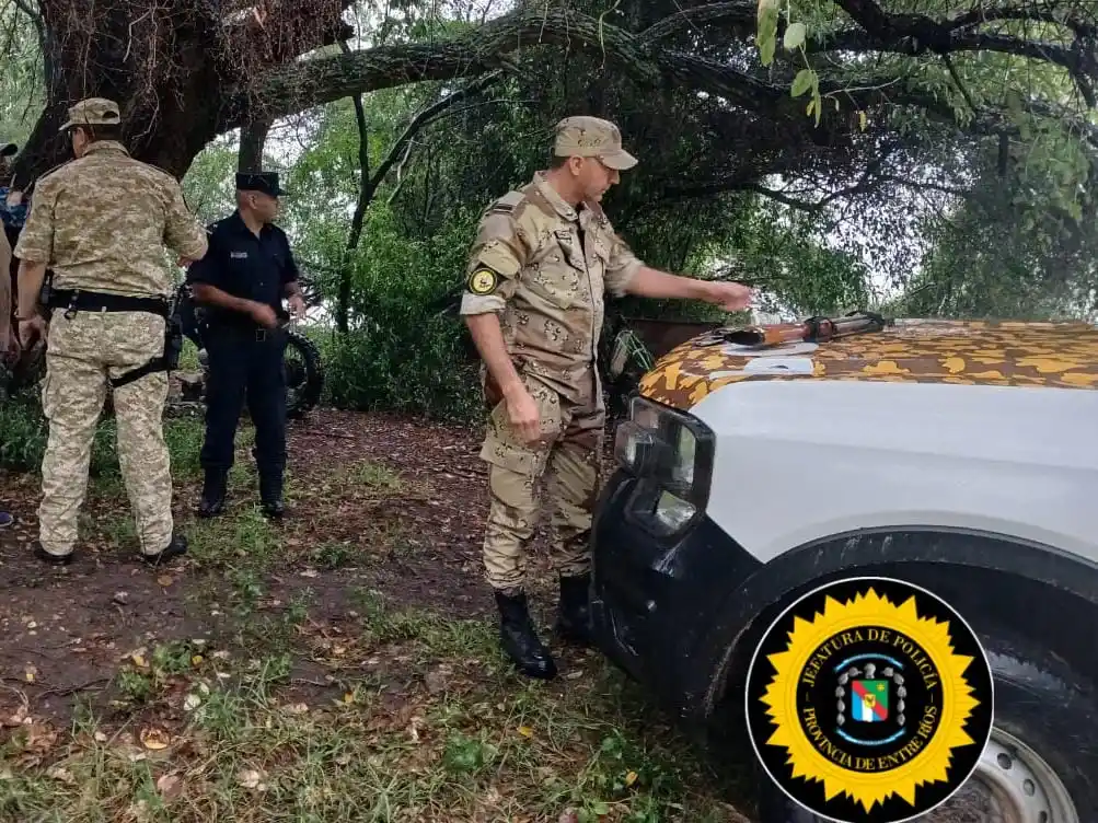 Operativo conjunto en la zona del Lago Salto Grande: secuestran un arma de aire comprimido reformada