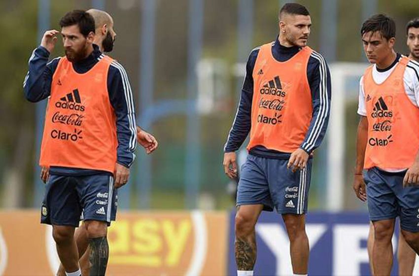 Sampaoli metió variantes en el equipo