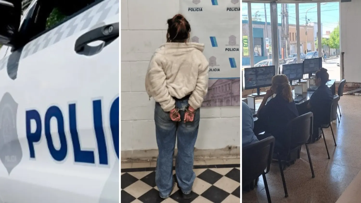 Apresaron a tres menores y a una mujer por asaltar y golpear a un médico local
