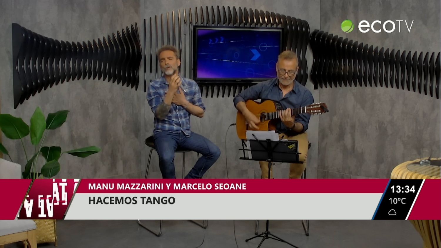 Dúo de Tango en la Tarde de El Eco