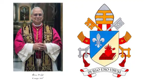 El significado del escudo pontificio de León XIV