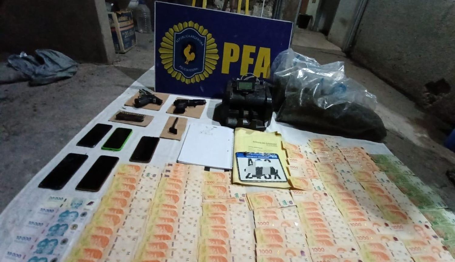 La Policía Federal desbarató una red de microtráfico
