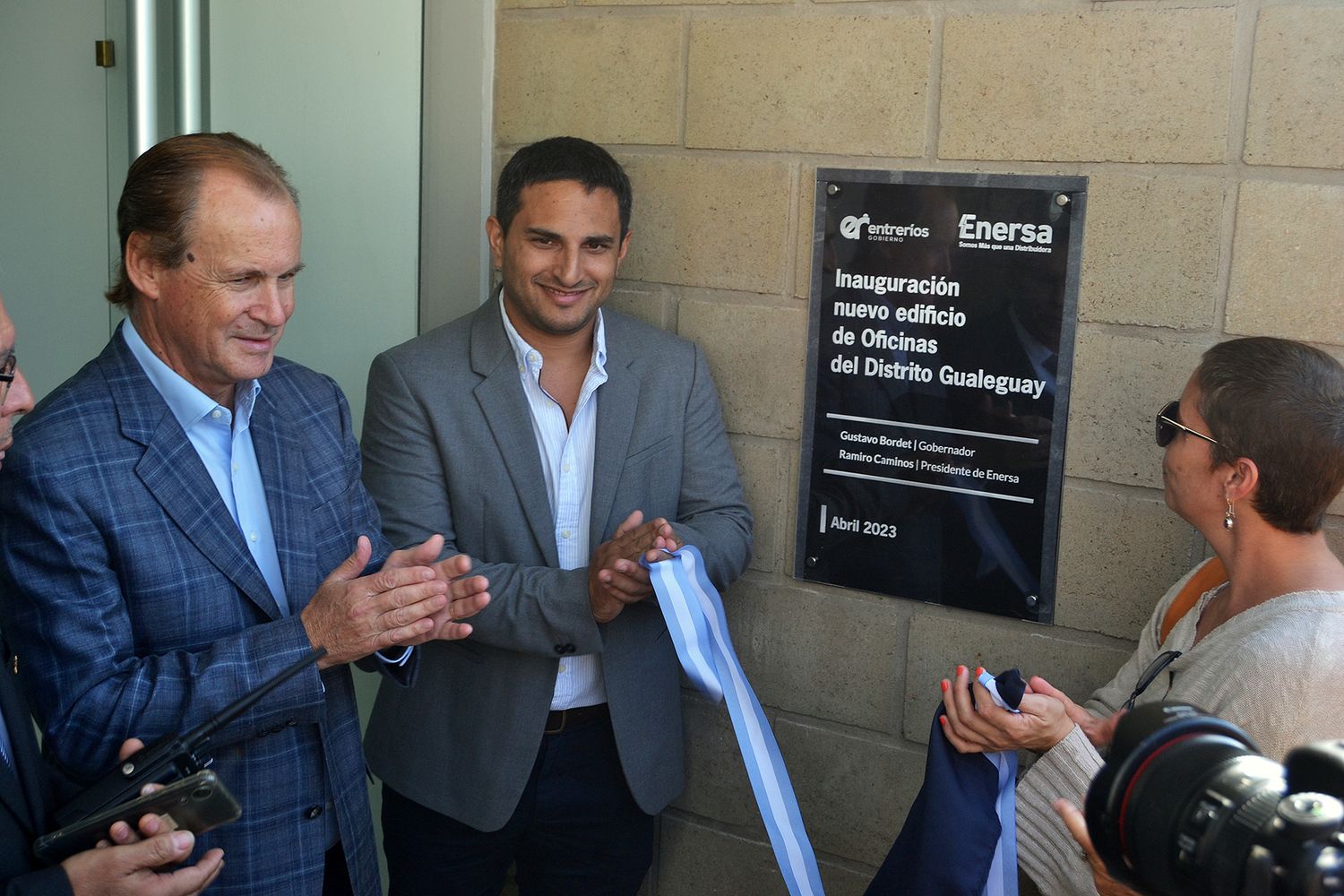 Quedó inaugurada la nueva sede de Enersa Distrito Gualeguay