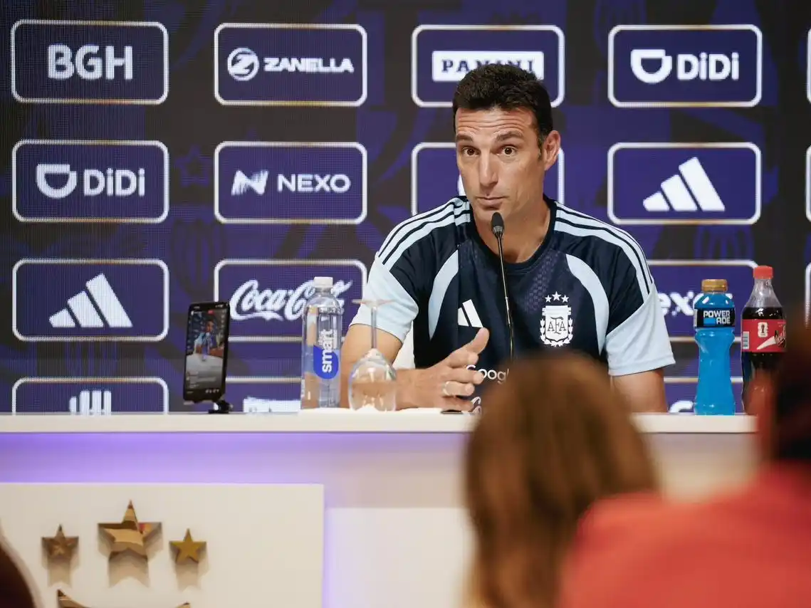 Lionel Scaloni, DT de la Argentina.