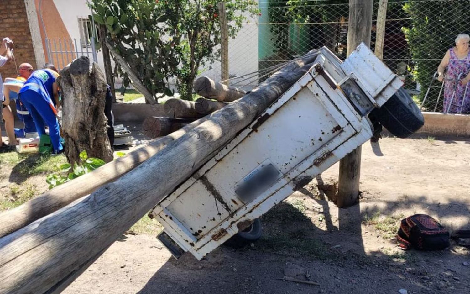 Mendoza: se le desprendió el tráiler de la camioneta y mató a una mujer