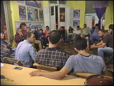 Grané visitó Urdinarrain en la etapa final de la campaña Departamental