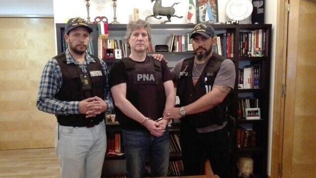 Detuvieron al ex vicepresidente Amado Boudou por "enriquecimiento ilícito"
