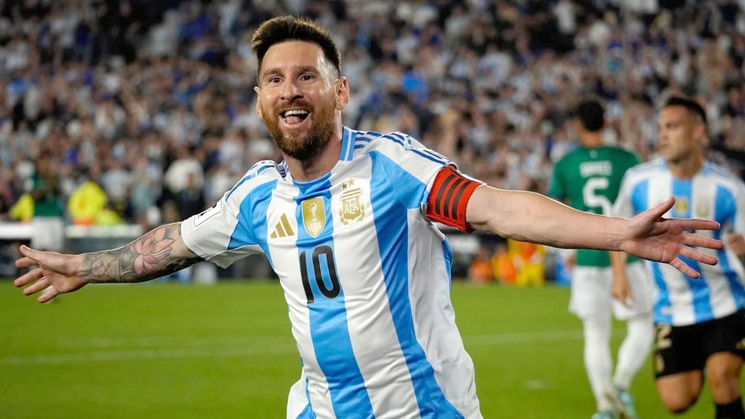 Messi se vuelve a poner la "celeste y blanca".