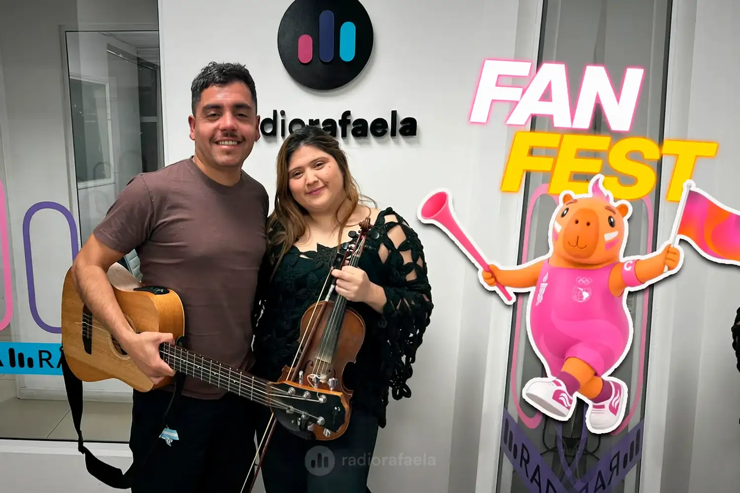 Monte Adentro llega al Fan Fest de los Juegos Suramericanos: “Ya estamos palpitando todo lo que se viene”