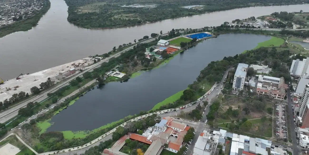 El cuerpo fue hallado a la altura del río Santa Fe y el canal de derivación. Foto: archivo El Litoral